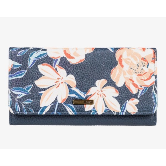 NWOT Roxy Hazy Daze Trifold Wallet - Picture 2 of 10